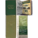 Pair of Southdown Motor Services BOUND VOLUMES, the first is Time Tables Jan-May 1939 (includes 3