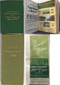 Pair of Southdown Motor Services BOUND VOLUMES, the first is Time Tables Jan-May 1939 (includes 3