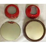 London Transport RT, RTL, RTW parts comprising a pair of SIDELIGHT UNITS with lenses, one