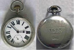 Railway POCKET WATCH ex-Port Talbot Railway & Docks Company, later Great Western Railway. Engraved