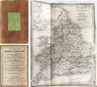 1840 ed of BRADSHAW'S RAILWAY COMPANION "containing the times of departures, fares etc of the