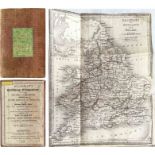 1840 ed of BRADSHAW'S RAILWAY COMPANION "containing the times of departures, fares etc of the