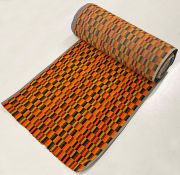 20 metres + of half-width (1m) London Transport SEAT MOQUETTE designed by Misha Black and used on