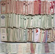 Large quantity (c210) of 1930s onwards (mainly 1950s-60s) London Transport POCKET MAPS (170) &