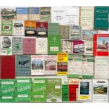 Quantity (41) of 1930s-70s bus TIMETABLE etc BOOKLETS for a wide range of operators from A-H and