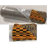 Roll (25 metres) of brand-new London Transport SEAT MOQUETTE designed by Misha Black and used on the