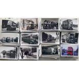 Very large quantity (approx 1,700) of bus and rail PHOTOGRAPHS, mainly 6x4, a few are postcard-size,