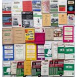 Quantity (40) of 1940s-70s bus TIMETABLE etc BOOKLETS for a wide range of operators from H-P and