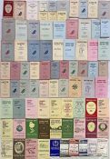 Large quantity (81) of London Transport & London Country HOLIDAY SERVICES LEAFLETS dated from 1949-