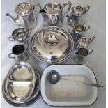 Quantity (14 items) of Great Western Railway/GWR Hotels/GWR Restaurant silverplate (all bar 1)