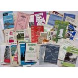 Very large quantity (at least 300) of 1940s-70s bus & coach TIMETABLE LEAFLETS (mainly) & ROUTE MAPS