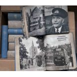 A complete run of the LONDON TRANSPORT MAGAZINE from 1947-1973 bound into 9 volumes with high-