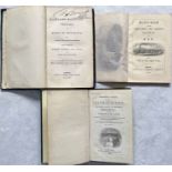 Trio of mid-19th century RAILWAY etc BOOKS comprising 1839 'The Roads and Railroads, vehicles...of