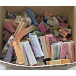 Large box containing 200+ unused PUNCH TICKET PACKS of various types and from a wide variety of
