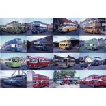 Considerable quantity (c250) of original 35mm bus & coach COLOUR SLIDES (Agfachrome) of Scottish
