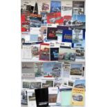 Large quantity (70+) of mainly 1960s/70s bus and coach MANUFACTURERS' BROCHURES & PAMPHLETS. Names