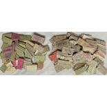 Large quantity (600+) of 1960s-80s British Railways EDMONDSON (all bar a few) CARD TICKETS from a