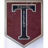 c1940s/50s Tilling-Stevens VEHICLE BADGE believed to be from one of the relatively small number of