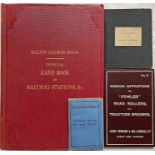 Selection (4) of Railway etc BOOKS/BOOKLETS comprising 1894 'Instructions to Engine Drivers' (