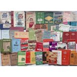 Large quantity (c70) of 1940s-60s bus/coach TIMETABLE BOOKLETS including ABC Coach Guides Summer