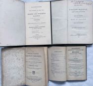 Selection (4) of mid-19th century RAILWAY BOOKS comprising 1836 'Scenery of the Whitby and Pickering