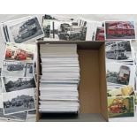 Very large quantity (c1,200) of b&w & colour 6x4 (mostly) PHOTOGRAPHS of London Transport buses