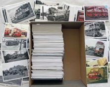 Very large quantity (c1,200) of b&w & colour 6x4 (mostly) PHOTOGRAPHS of London Transport buses