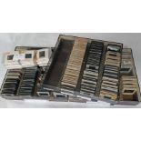 Very large quantity (approx 500) original 35mm COLOUR SLIDES of transport-related slides taken