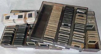Very large quantity (approx 500) original 35mm COLOUR SLIDES of transport-related slides taken