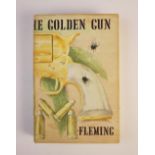 JAMES BOND INTEREST: Fleming (I), THE MAN WITH THE GOLDEN GUN, first edition, black cloth boards