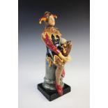 A Royal Doulton figure H.N.2016 'The Jester', 26cm high