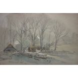 Edmund Morrison Wimperis (1835-1900) In Betchworth Park, Reigate, Pair of watercolours, Each