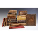 DECORATIVE BINDINGS: A miscellany of poetry and plays, to include: Addison, CATO A TRAGEDY, ¾