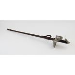 A George V 1897 pattern Infantry officer's sword, the 82cm straight fullered blade etched with GVR