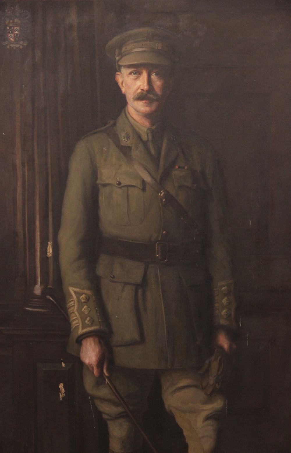 Rose Dempster Bonnor (fl.1895-1916), Portrait of Lloyd Tyrell Kenyon, 4th Bt, in the uniform of a