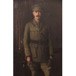 Rose Dempster Bonnor (fl.1895-1916), Portrait of Lloyd Tyrell Kenyon, 4th Bt, in the uniform of a