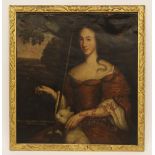 English school, late 17th century, Portrait of Frances Holland Wife of Thomas Cholmondeley of