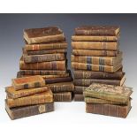 DECORATIVE BINDINGS: A collection of biographies, 17th century and later, the majority bound in full