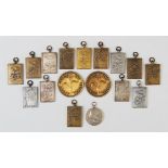 A collection of fob medals for the 'National Sweet Pea Society', mid-20th century, including one