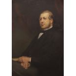 Joseph Bridge (1845-1894), Portrait of John Ralph Ormsby-Gore, 1st Baron Harlech, three quarter