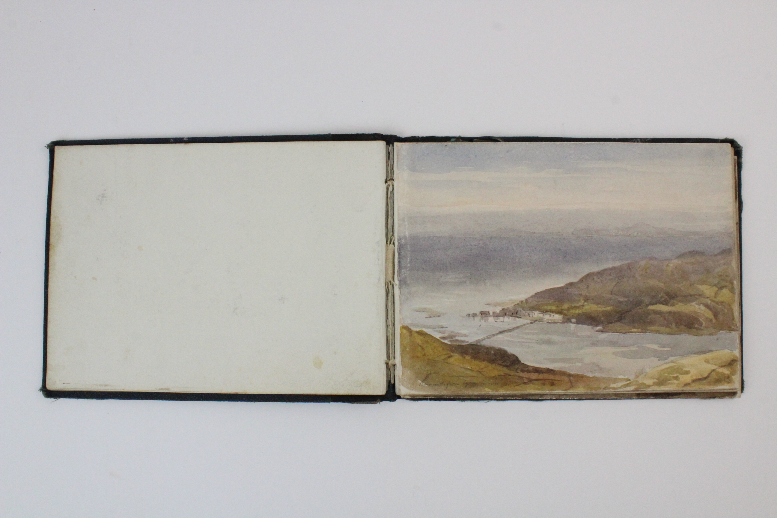 A collection of watercolours, pen and ink sketches and pencil sketches, early 20th century, loose, - Image 15 of 45