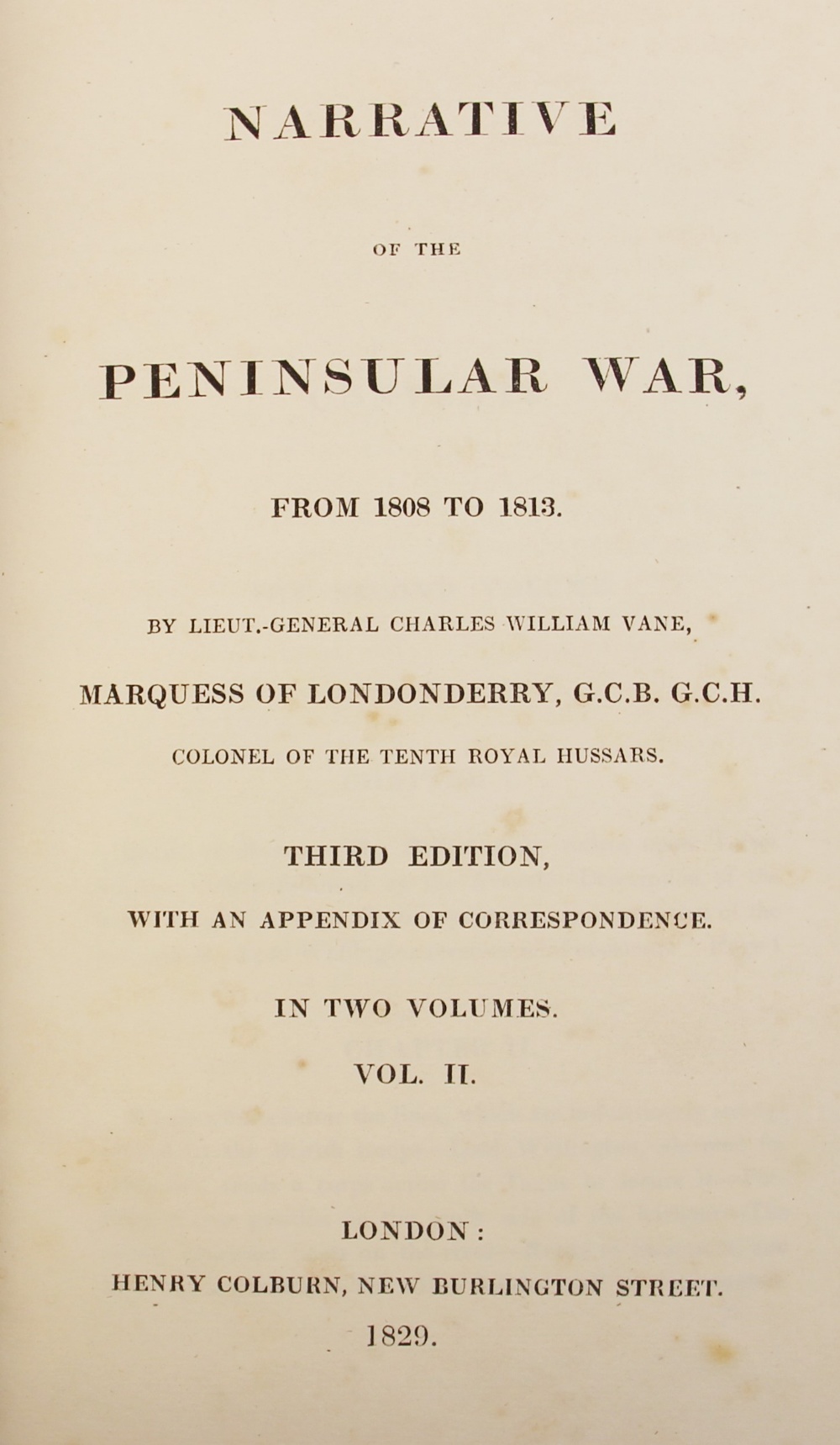 Campbell (J), LIVES OF THE ADMIRALS, AND OTHER EMINENT BRITISH SEAMEN, first edition, 4 vols, full - Image 5 of 6