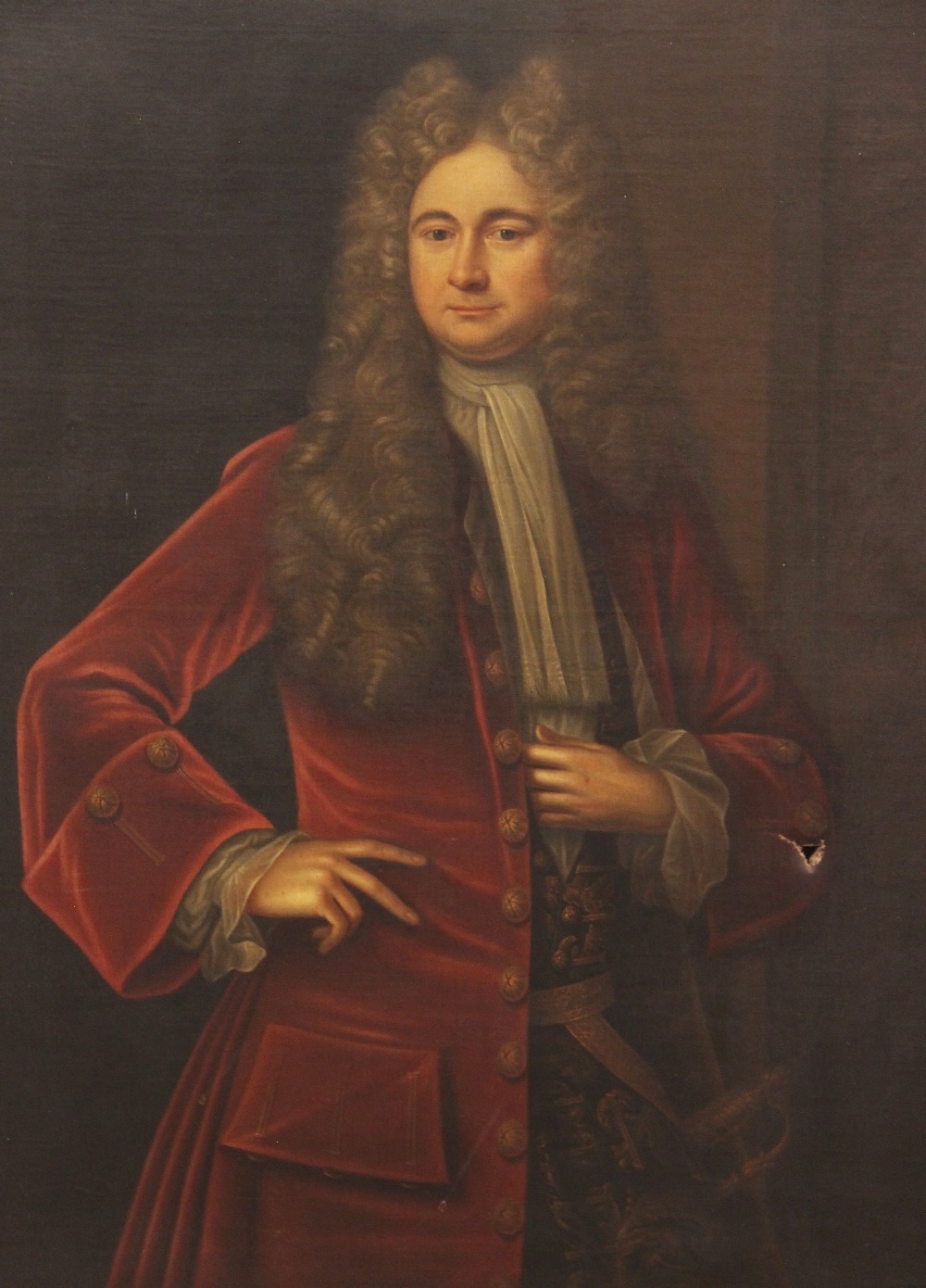 Circle of Sir Godfrey Kneller (1646 -1723), Portrait of Thomas Kenyon of Peel Hall, Three quarter