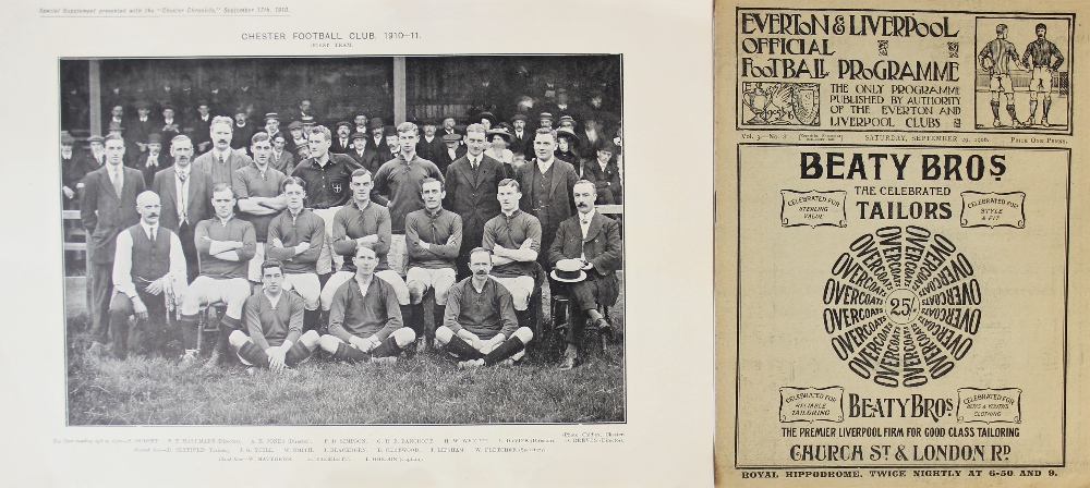 An Everton & Liverpool Official Football Programme, a 'double programme' showing the fixtures for - Image 2 of 9