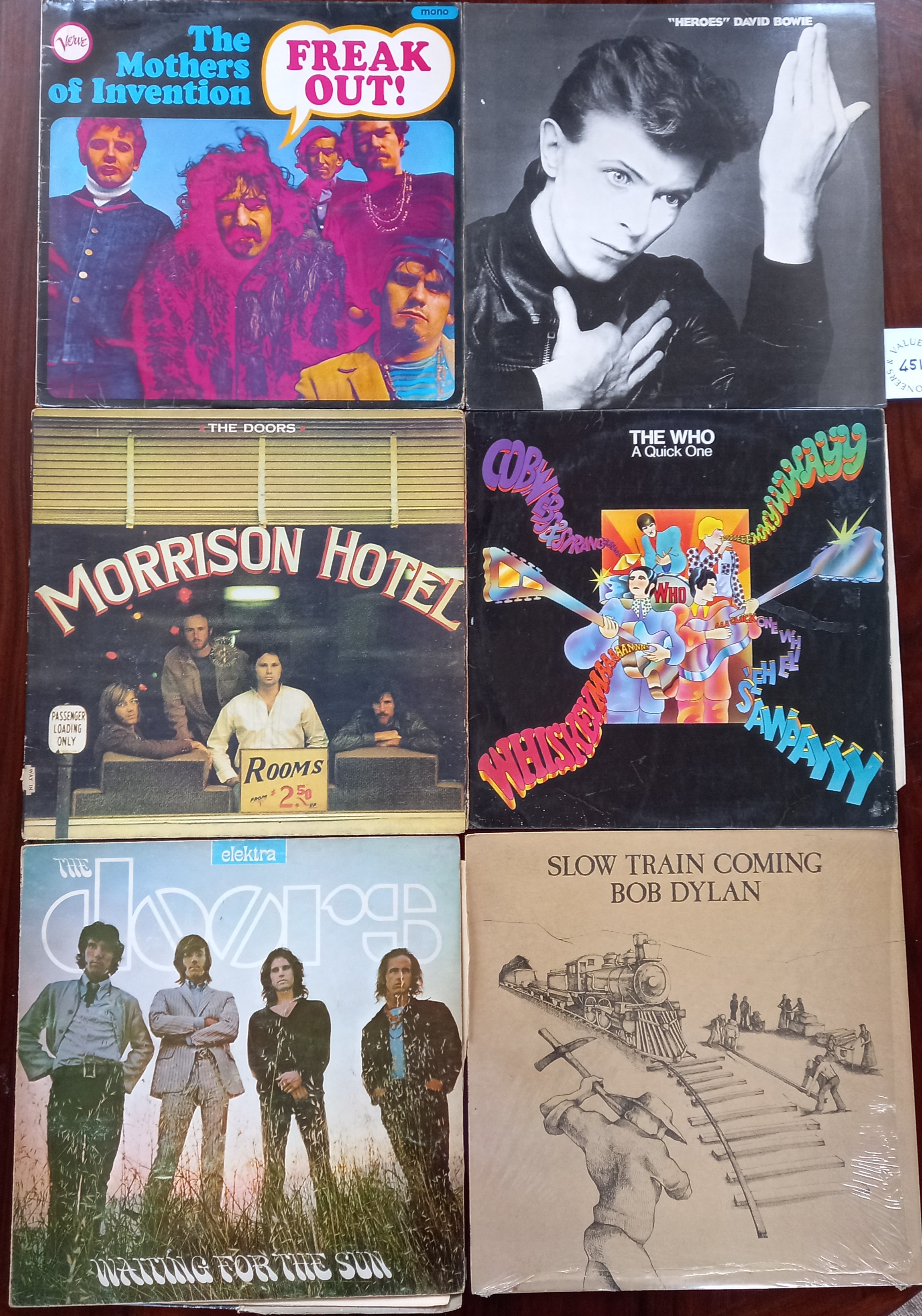 A collection of thirty vinyl 12" LPs, by various artists including Bob Dylan, The Doors, Crosby, - Image 3 of 8