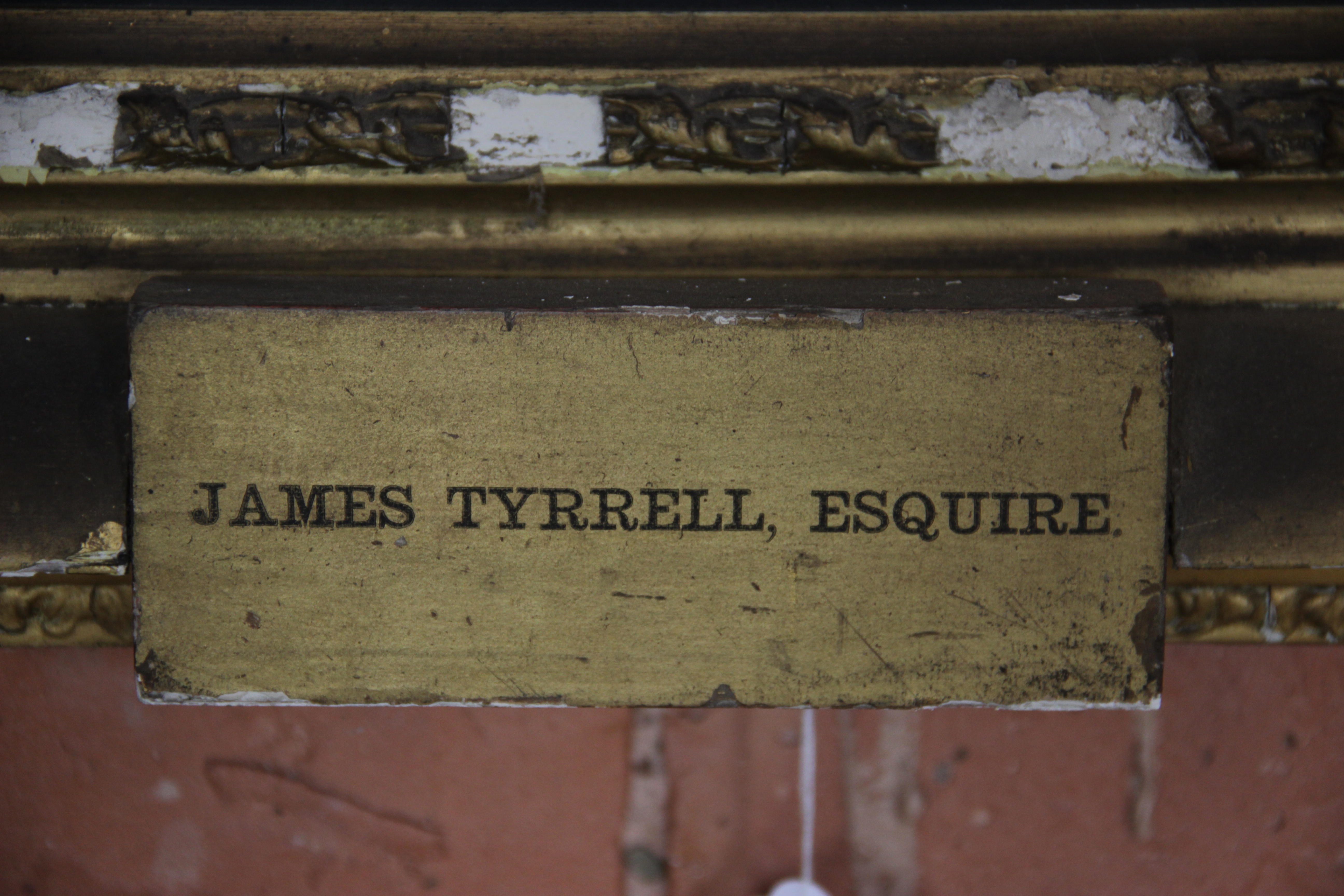 Follower of Johann Baptist Closterman (1660-1711), Portrait of James Tyrell, Three quarter length - Bild 4 aus 13