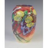 A Royal Doulton vase, designed by Frank Brangwyn, early 20th century, of inverted baluster form