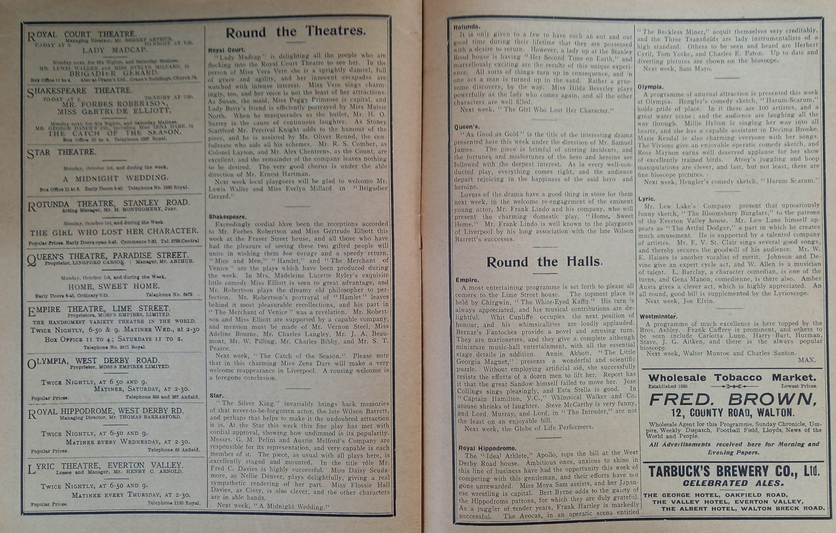 An Everton & Liverpool Official Football Programme, a 'double programme' showing the fixtures for - Image 7 of 9