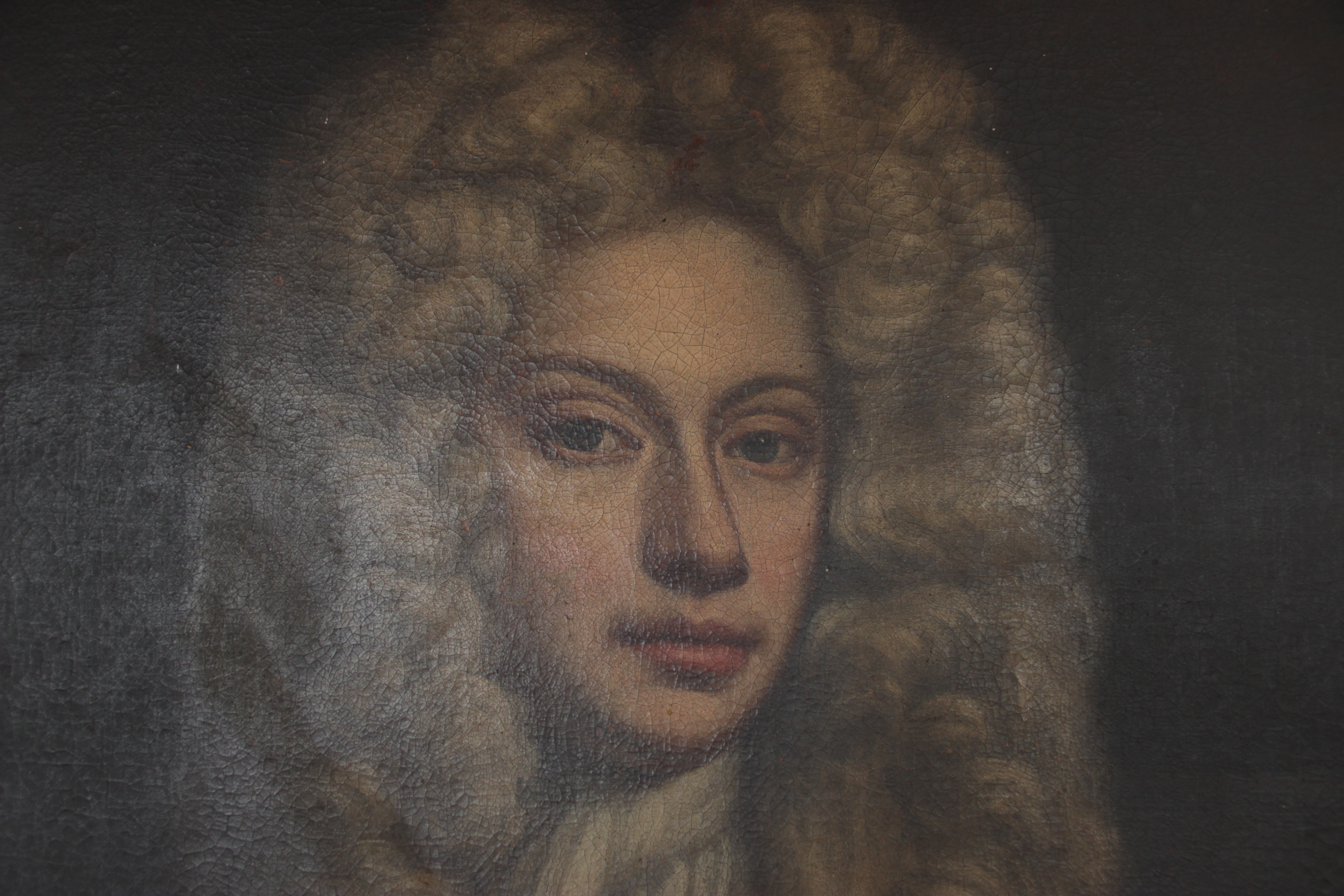 Follower of Johann Baptist Closterman (1660-1711), Portrait of James Tyrell, Three quarter length - Bild 8 aus 13
