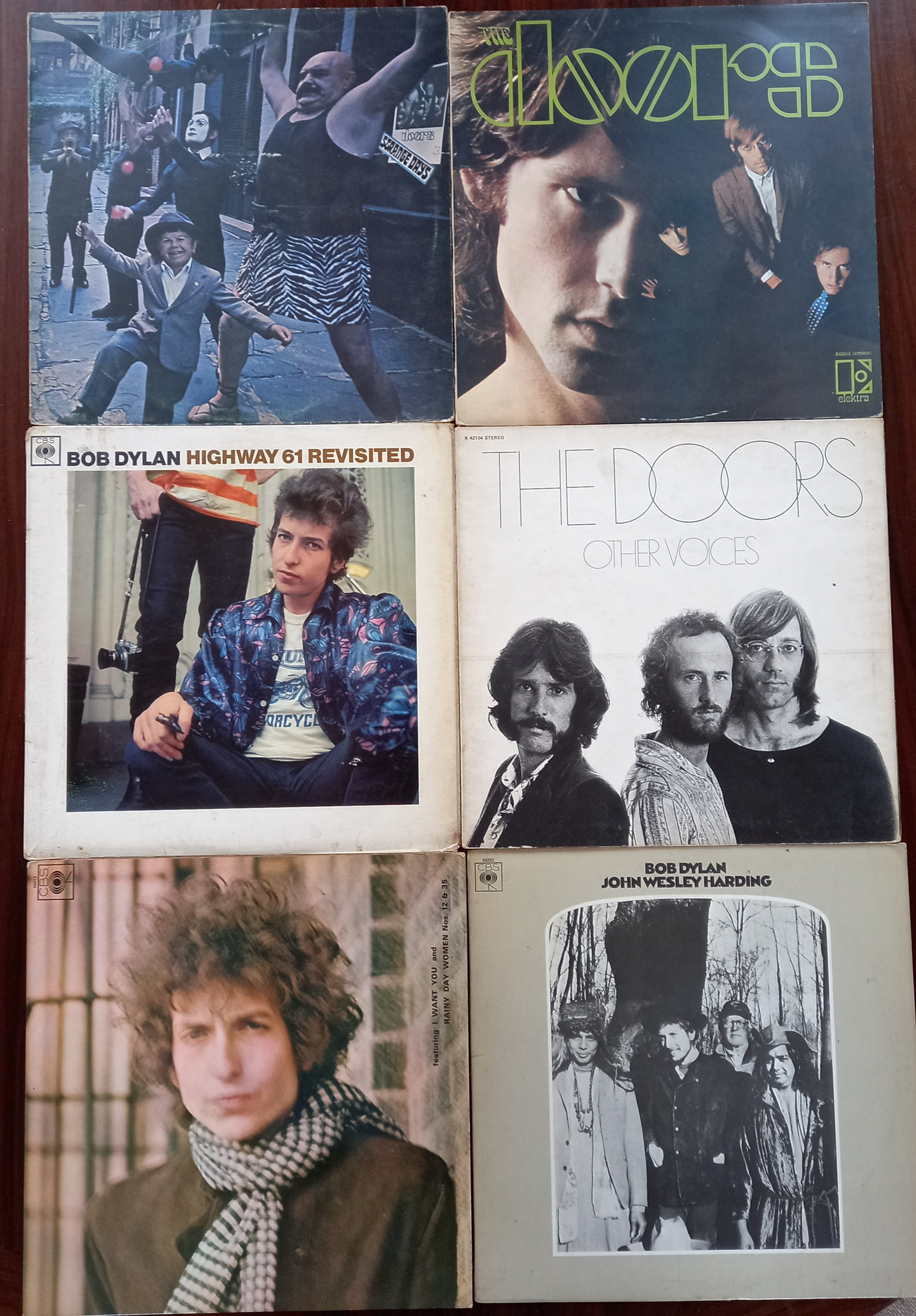 A collection of thirty vinyl 12" LPs, by various artists including Bob Dylan, The Doors, Crosby, - Image 4 of 8